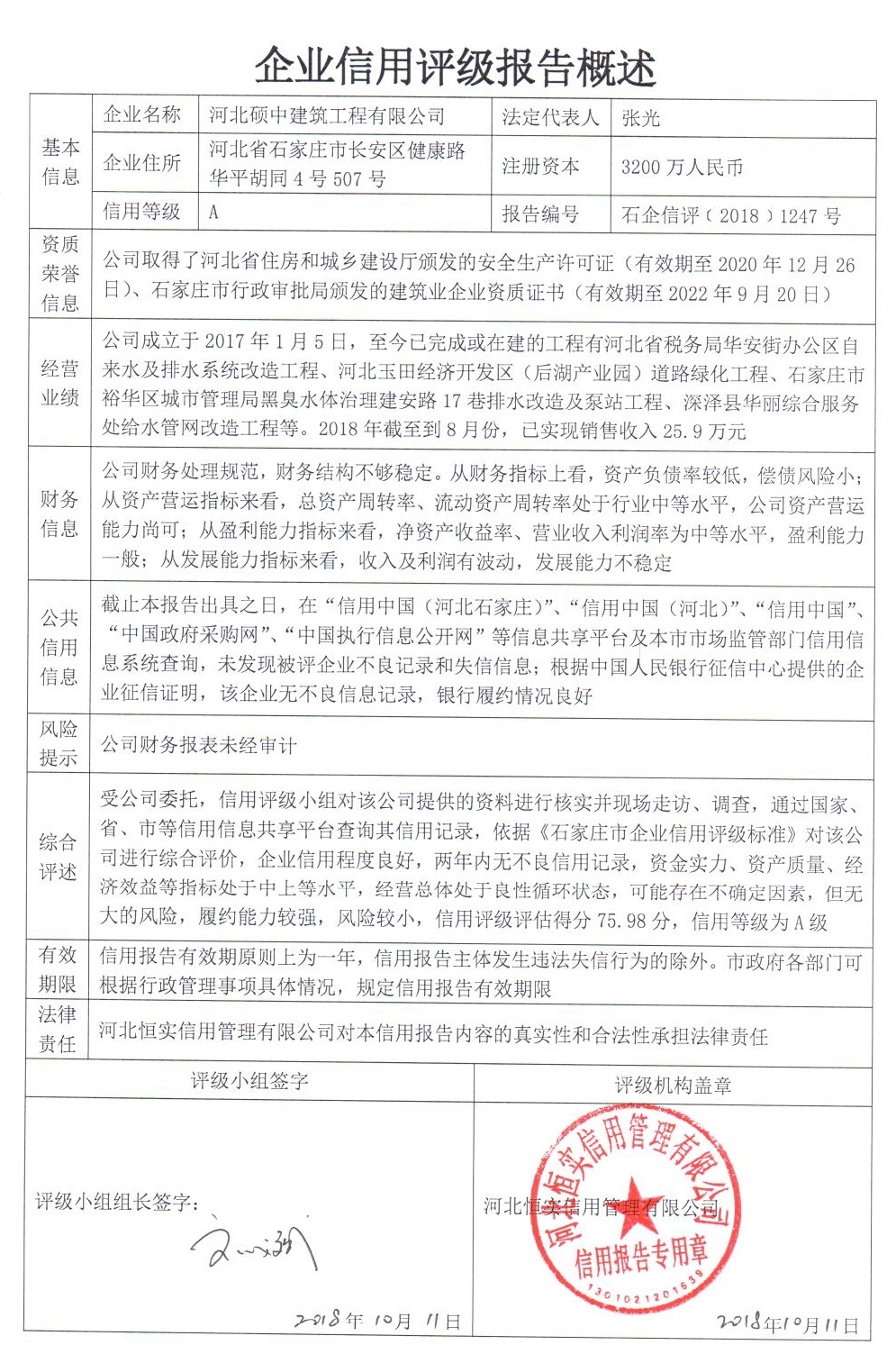 河北硕中建筑工程有限公司