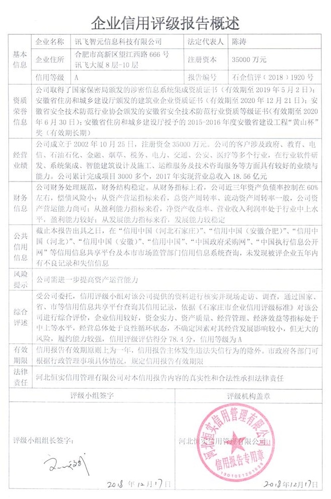 讯飞智元信息科技有限公司