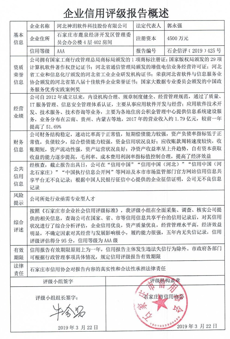 河北神玥软件科技股份有限公司