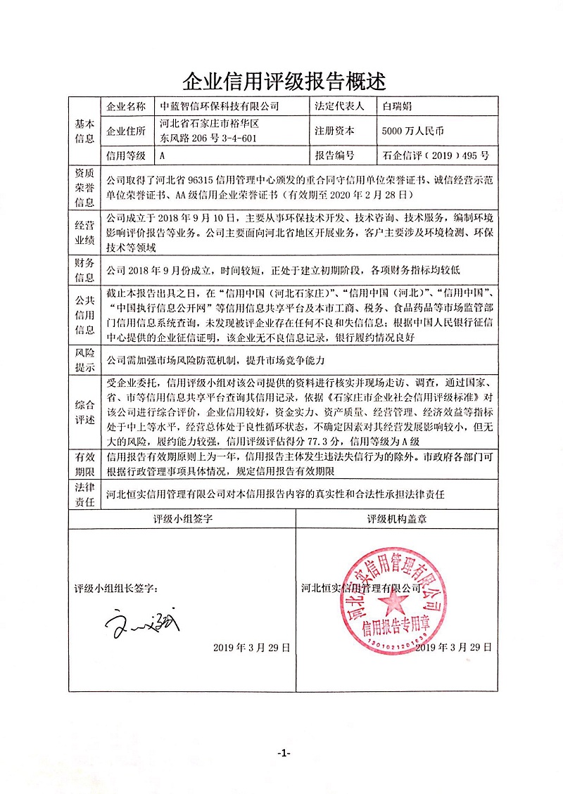 中蓝智信环保科技有限公司