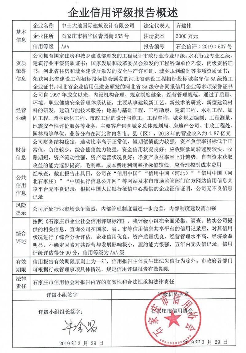 中土大地国际建筑设计有限公司