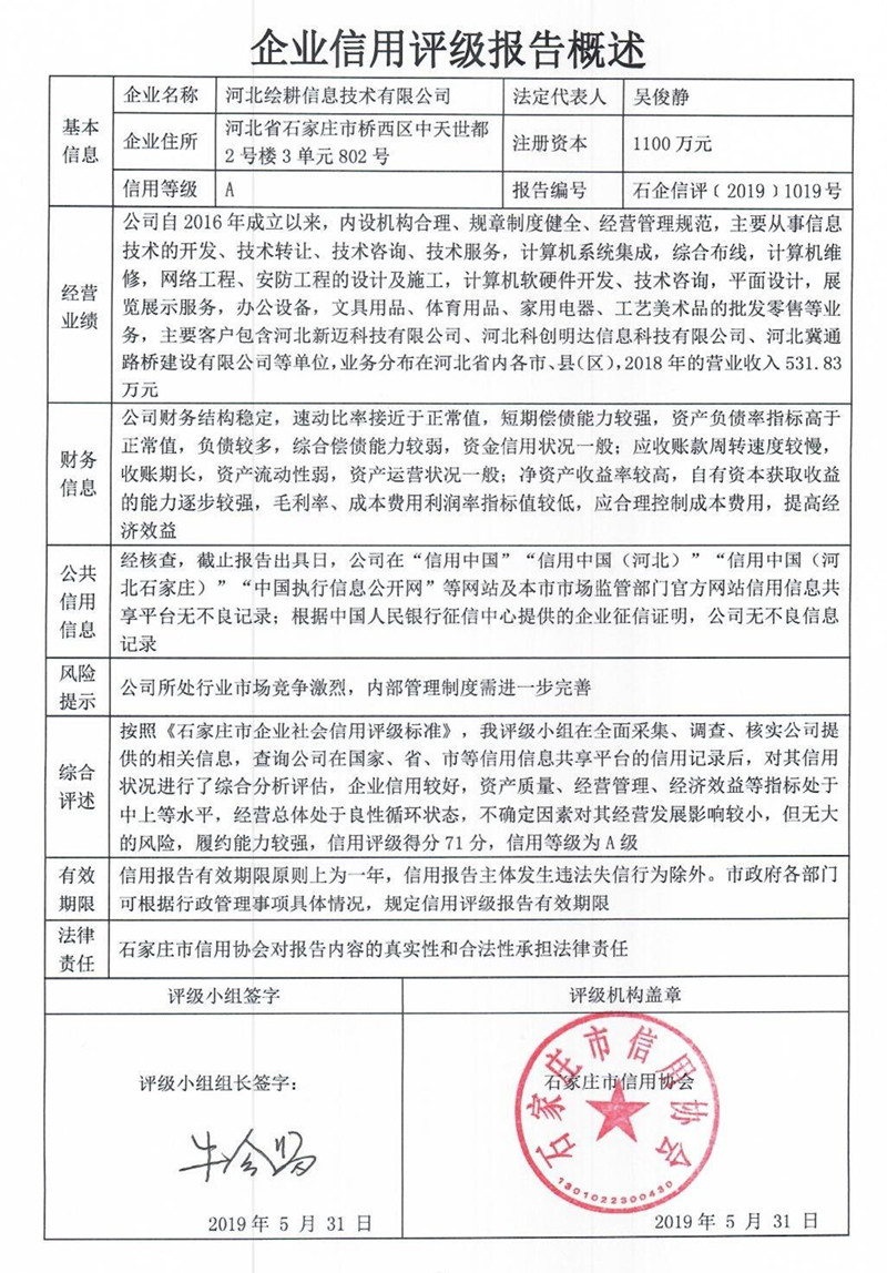 河北绘耕信息技术有限公司
