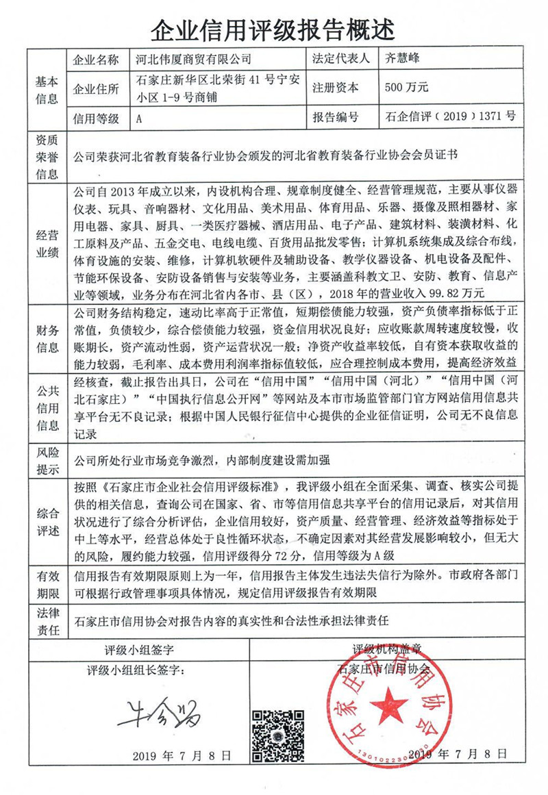 河北伟厦商贸有限公司