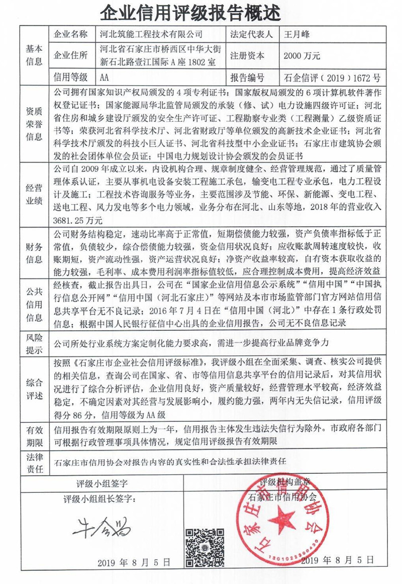 河北筑能工程技术有限公司