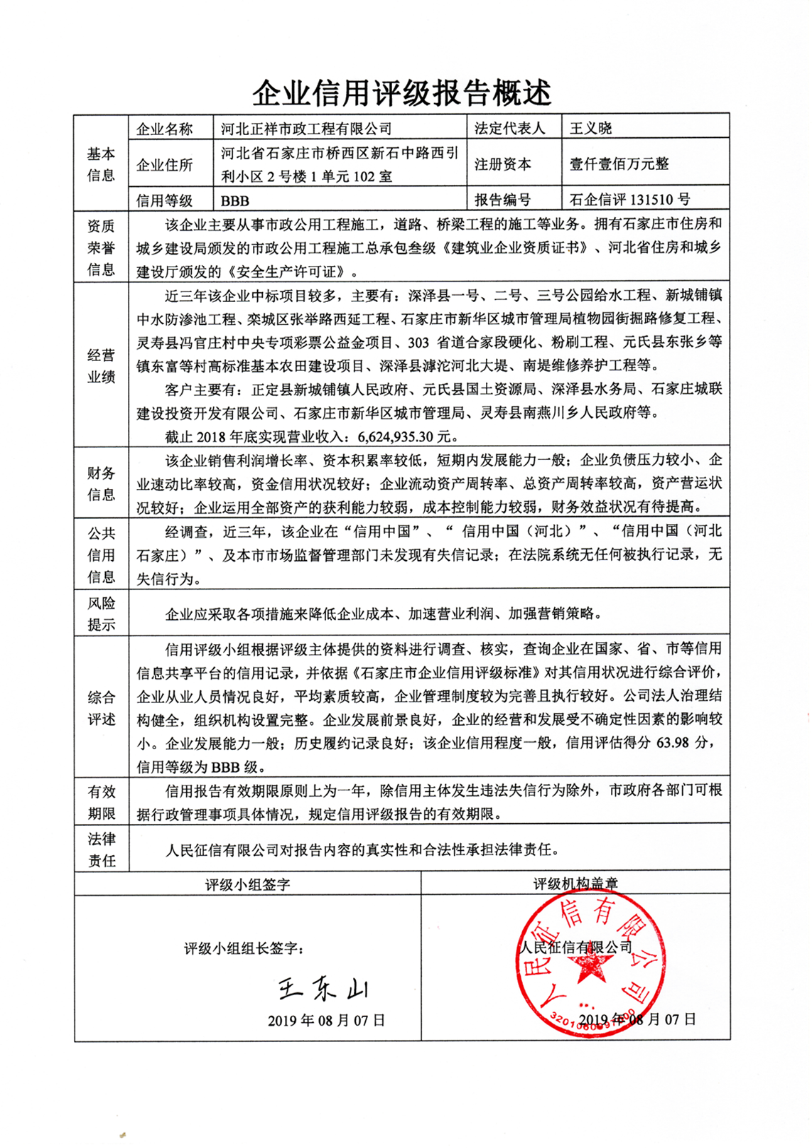 河北正祥市政工程有限公司