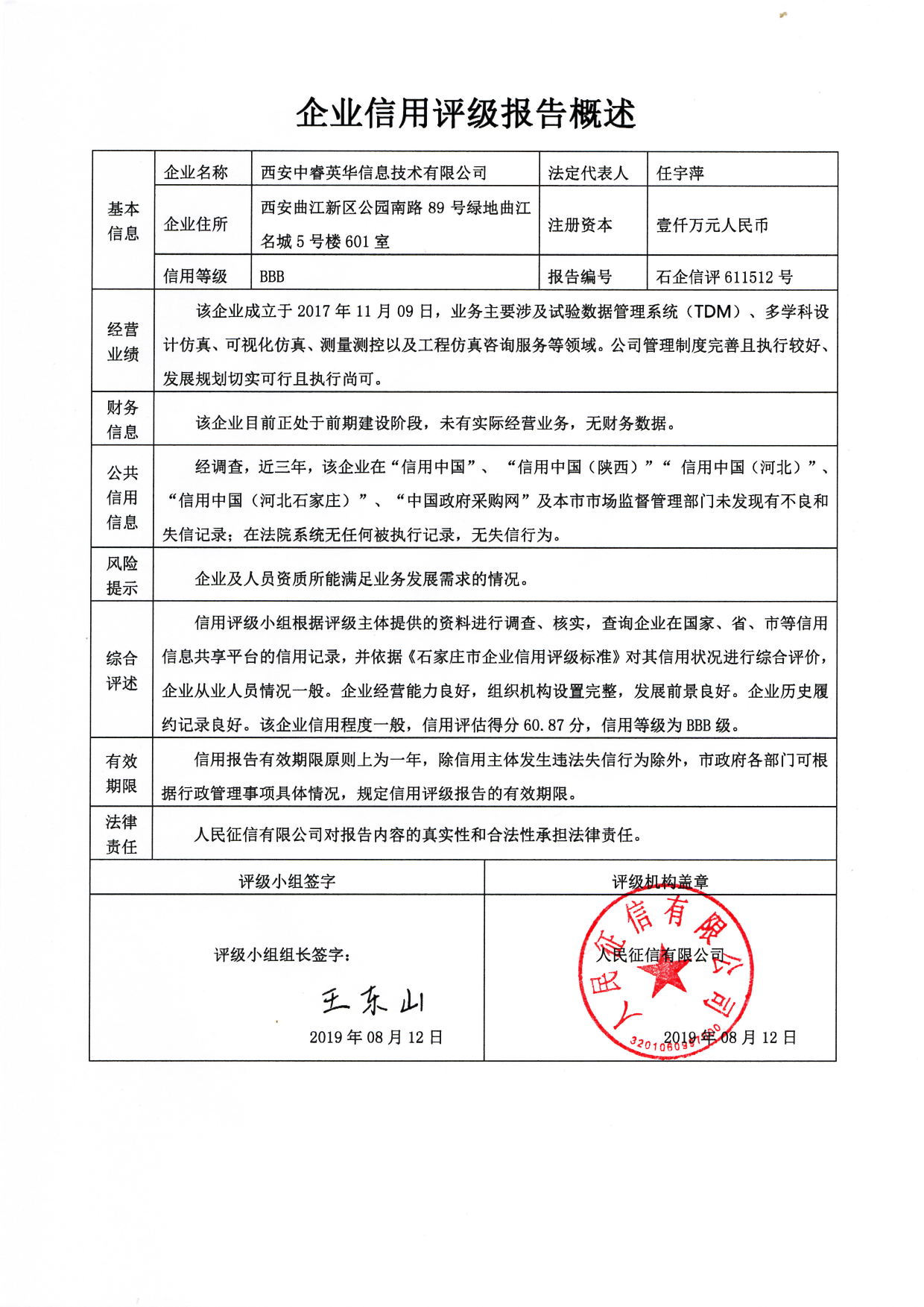 西安中睿英华信息技术有限公司