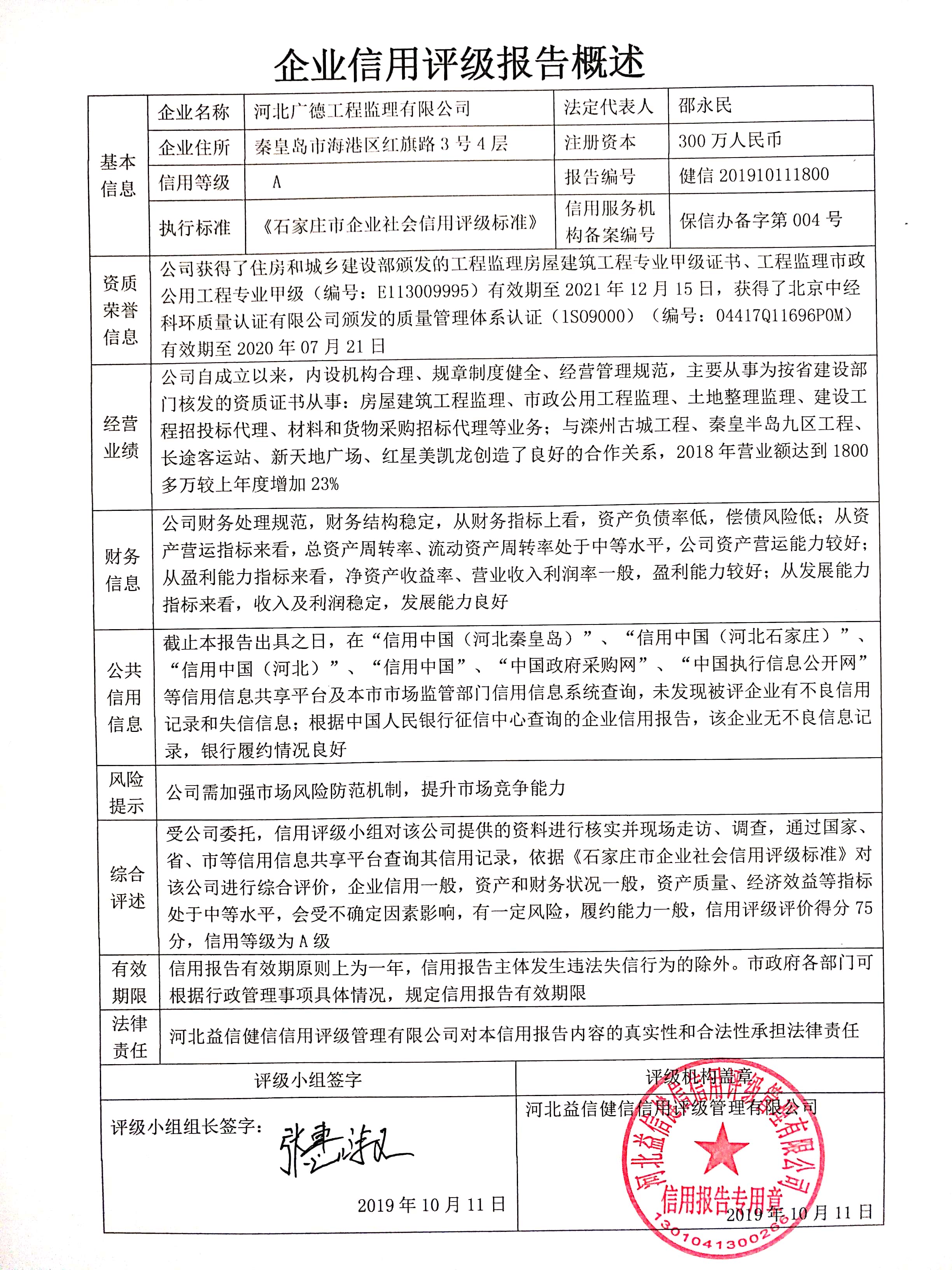 河北广德工程监理有限公司