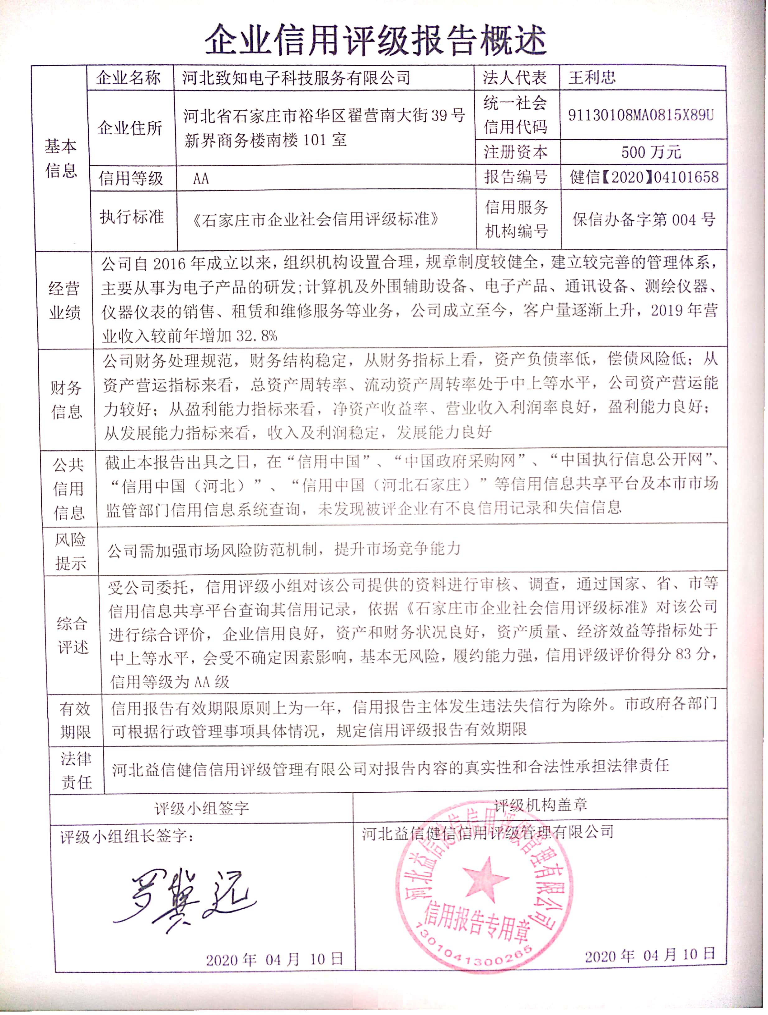 河北致知电子科技服务有限公司