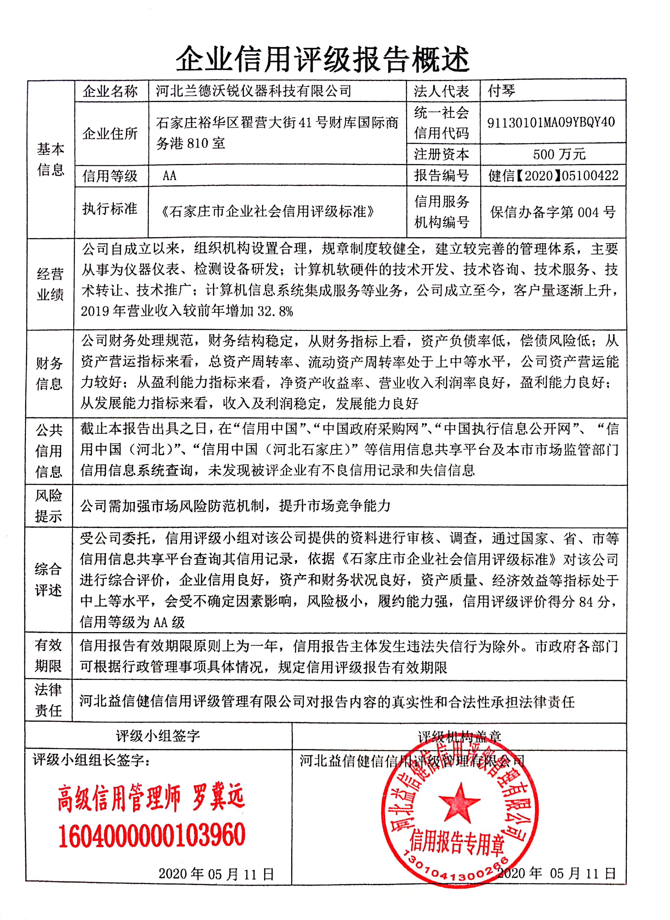 河北兰德沃锐仪器科技有限公司
