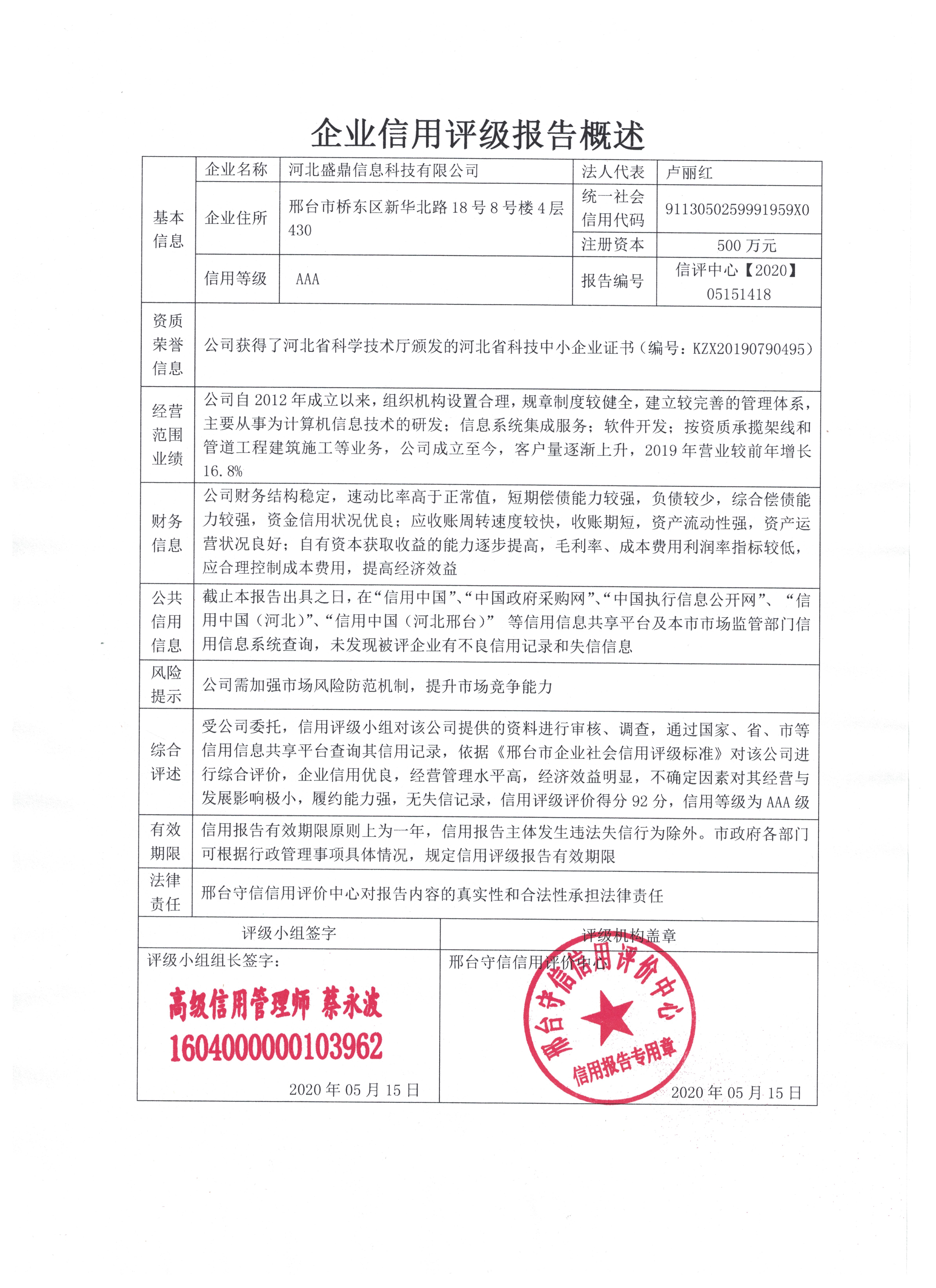 河北盛鼎信息科技有限公司